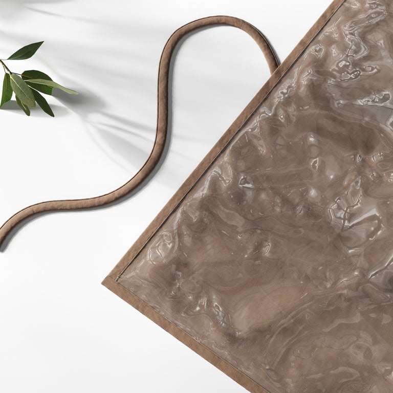 Trocador de Fraldas Portátil Clean Amarelo Mostarda 65X50cm — vista alternativa