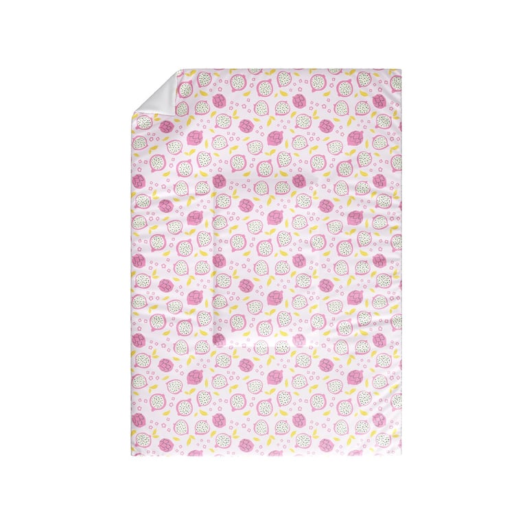 Edredom de Berço Pitaya Rosa