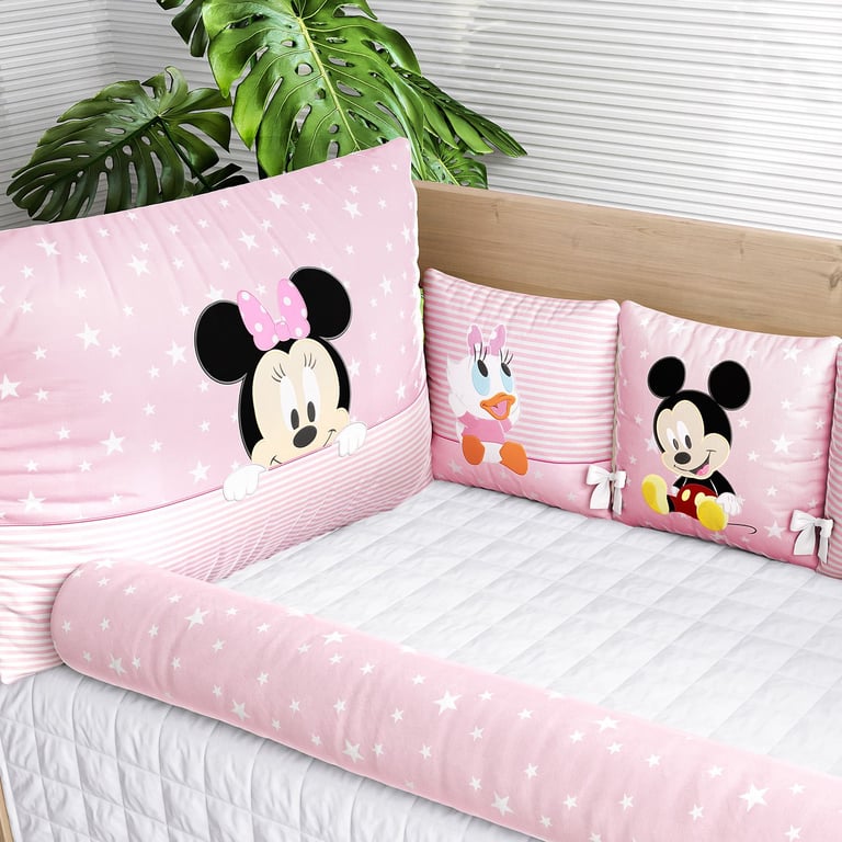 Kit Berço Mickey Mouse Azul