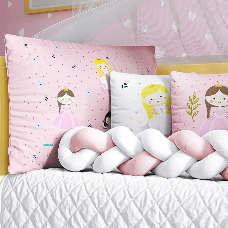 Kit Berço Trança Princesa Elisa