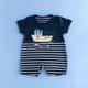 Macacão Curto Listrado Alto Mar - imagem 1