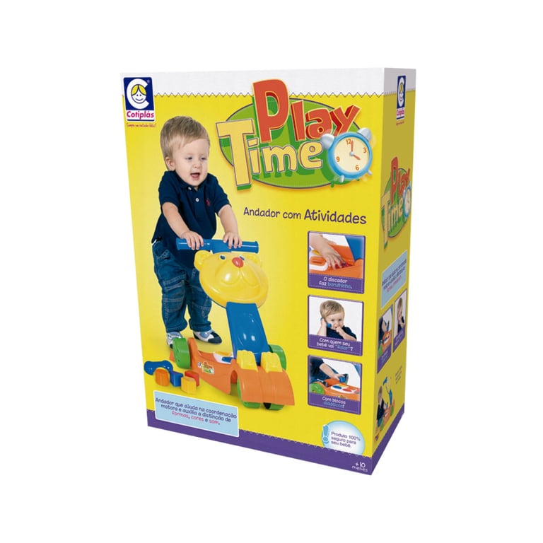 Andador Ursinho Azul