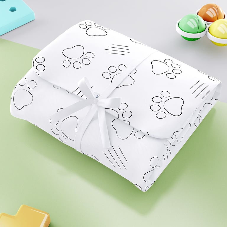 Trocador de Fraldas Portátil Safári Aquarela 73x40cm