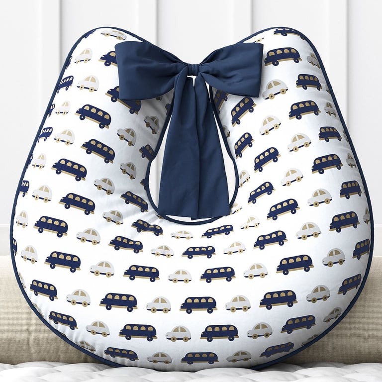 Almofada Amamentação Carrinhos