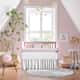 Kit Berço Rolinhos Folhas do Bosque Rosa 8 Peças - imagem 5