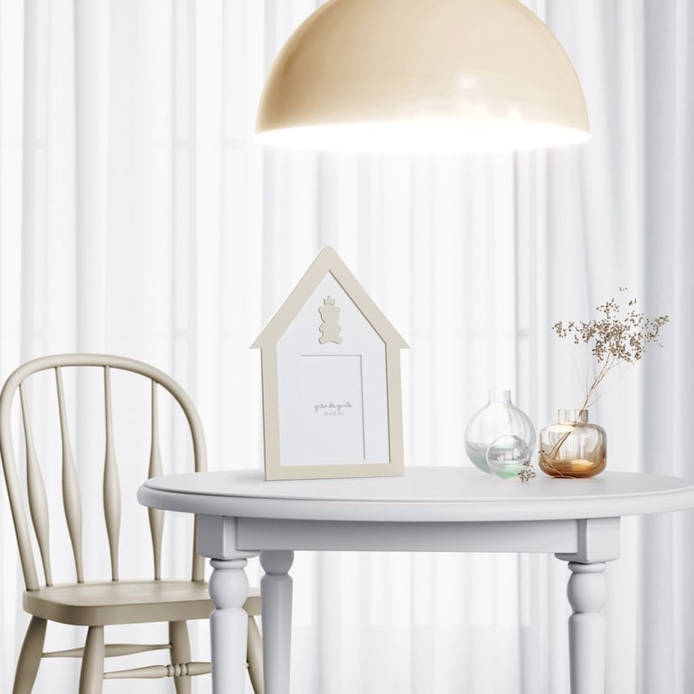 Porta Retrato MDF Urso Teddy Realeza Bege 10cm x 15cm — vista alternativa