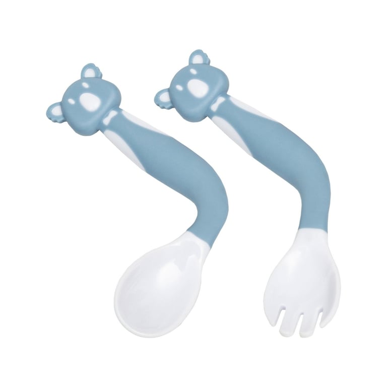 Kit Talher Flexível Coala Azul