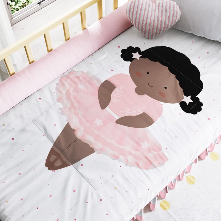 Edredom de Berço Bailarina Ingrid