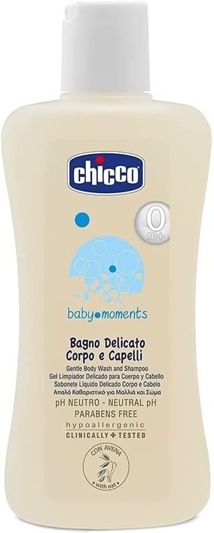 Sabonete Líquido Delicado Corpo e Cabelo 200ml