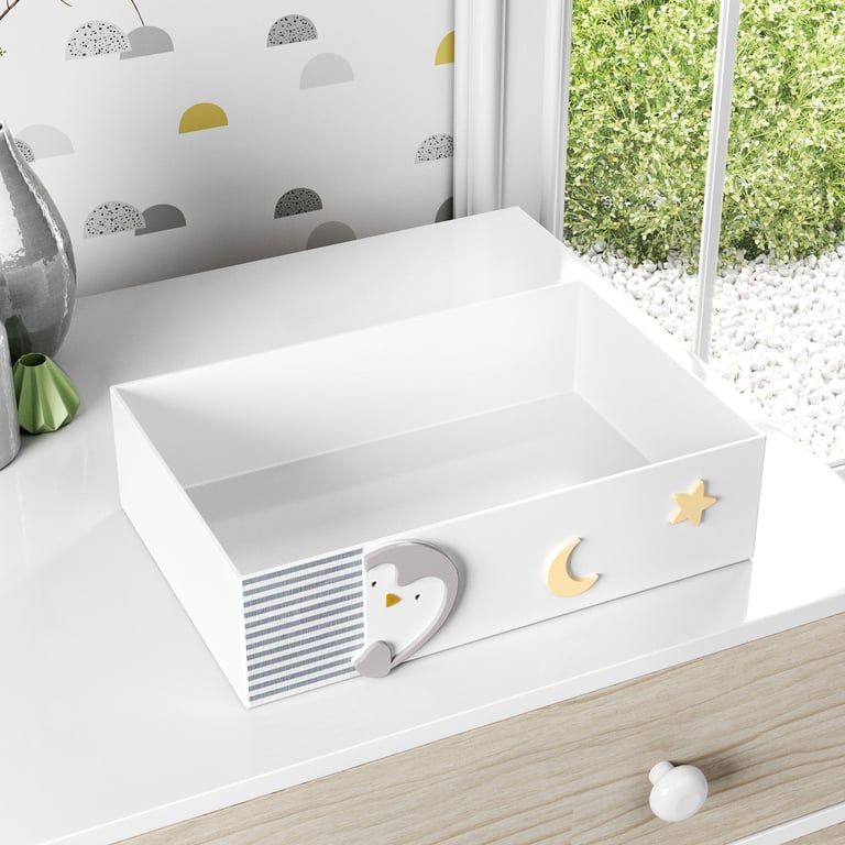 Bandeja MDF Pinguim Estrelinha