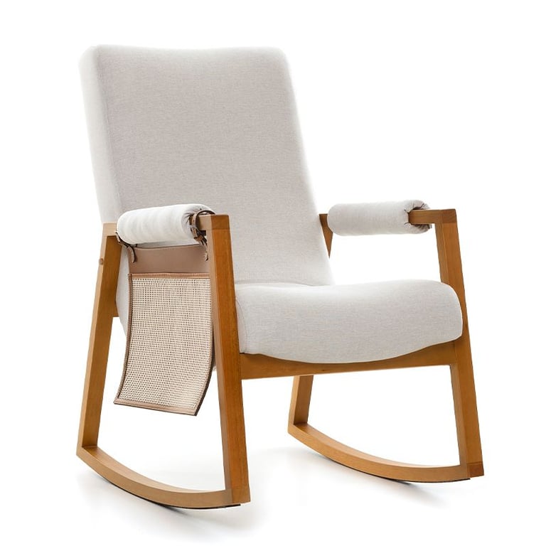 Poltrona Amamentação Nature Balanço Bege