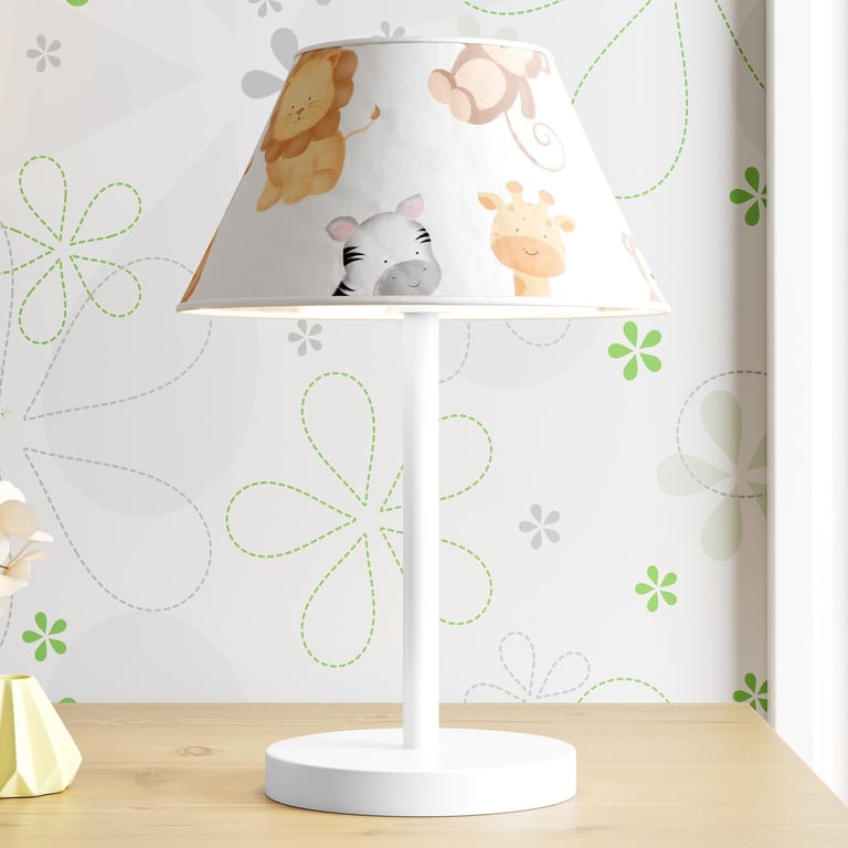 Abajur Safári Aquarela