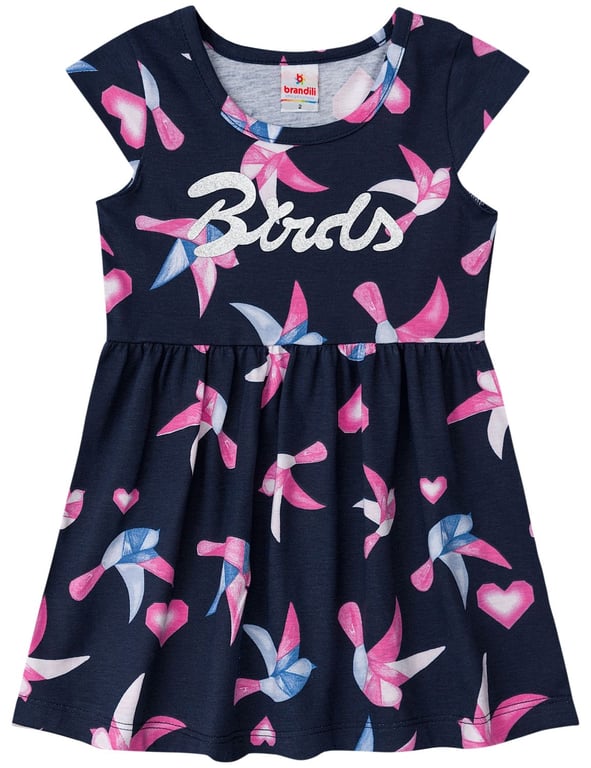 Vestido Curto Estampado