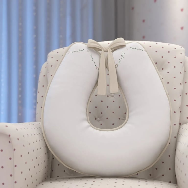 Almofada Amamentação Alice Bege