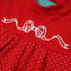 Saída Maternidade Lacinho Vermelho 02 Peças - imagem 1