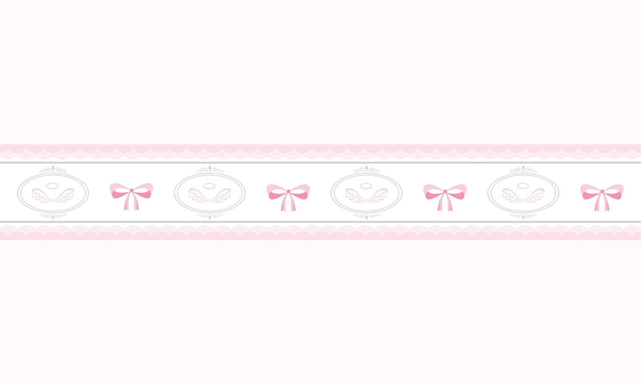 Faixa Adesiva de Parede Anjo Rosa — vista alternativa