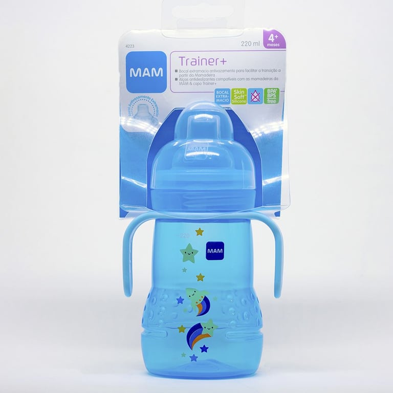 Copo de Transição Bichinhos Azul 220ml