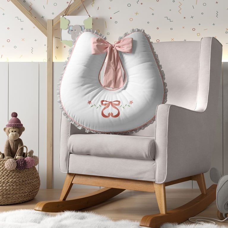 Almofada Amamentação Sophia Rosé — vista alternativa