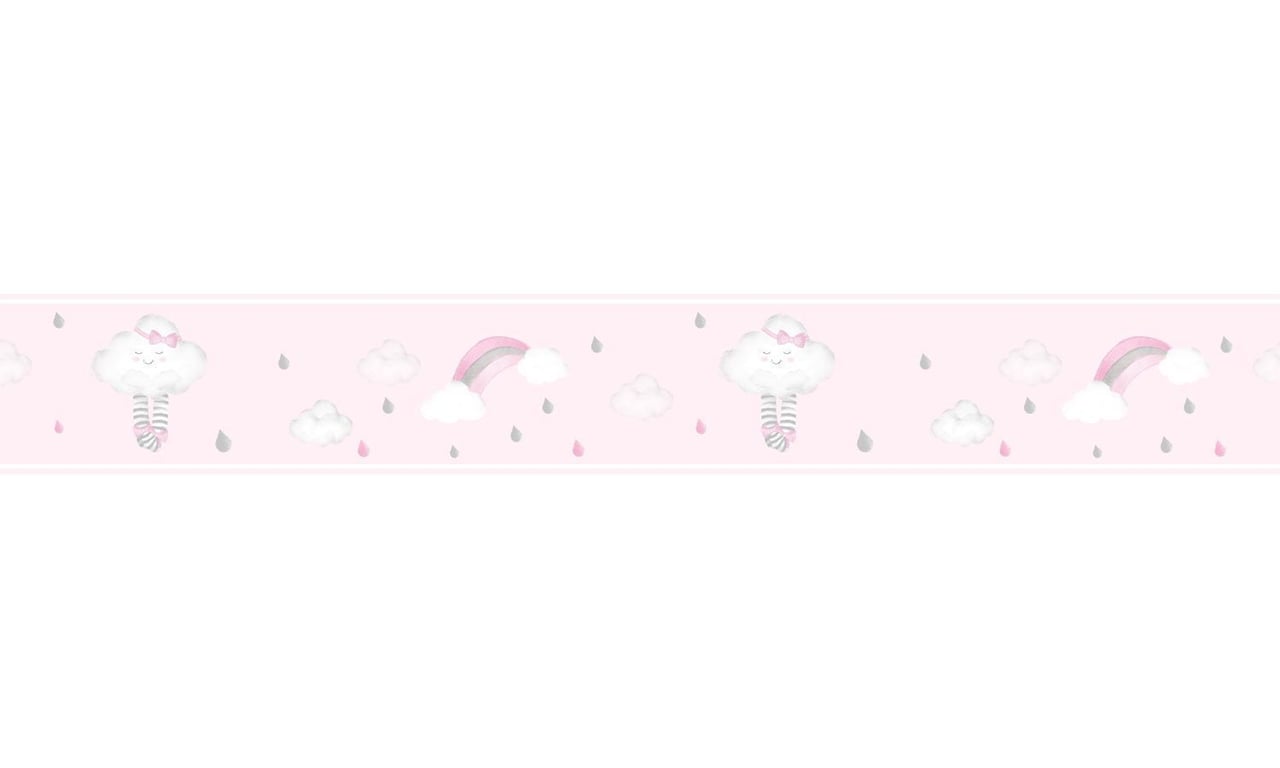 Faixa Adesiva de Parede Nuvem de Algodão — vista alternativa