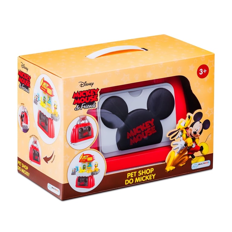 Maleta 3 em 1 Mickey Mouse Pet Shop
