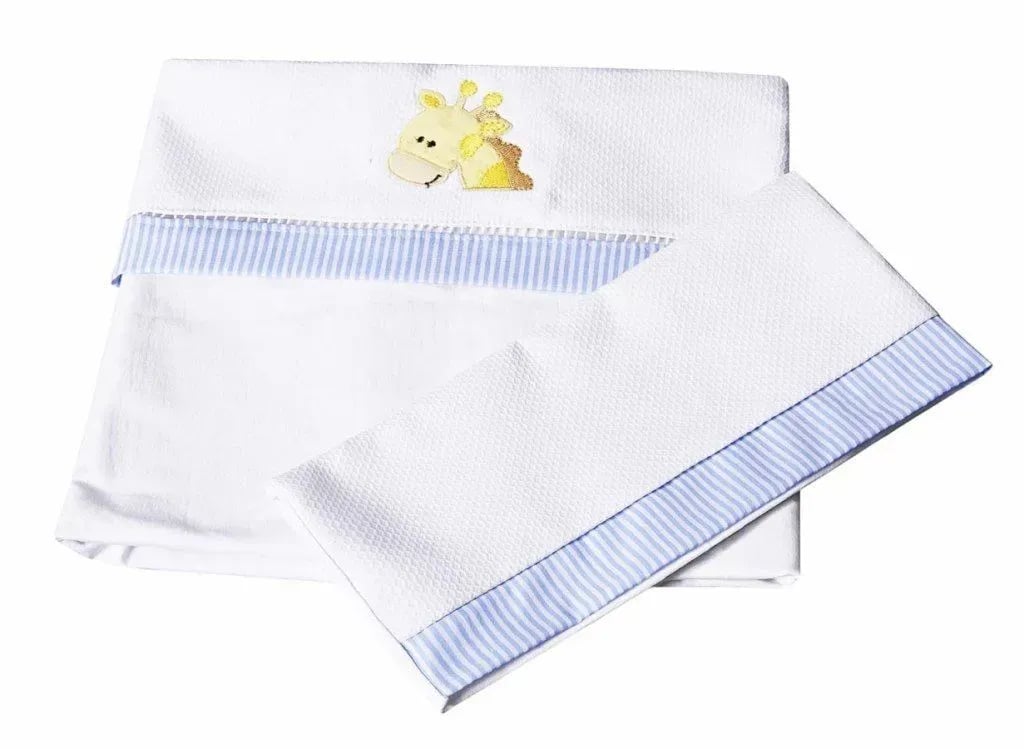 Jogo de Lençol de Carrinho Baby Zoo