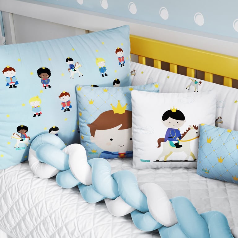 Kit Berço Trança Príncipes — vista alternativa