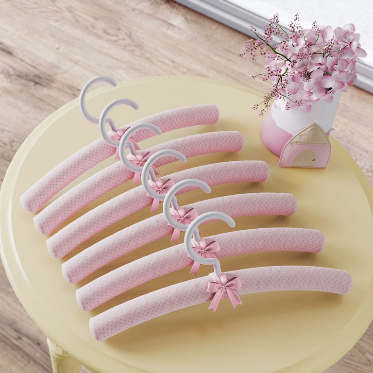 Kit Cabides Poá Rosa