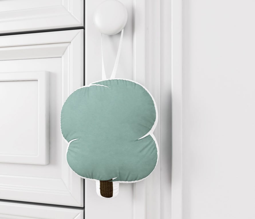 Enfeite para Puxador Árvore Floral Moderna