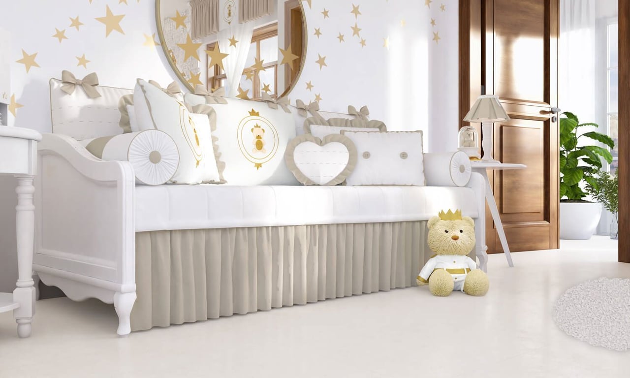 Kit Cama Babá Urso Teddy Realeza — vista alternativa
