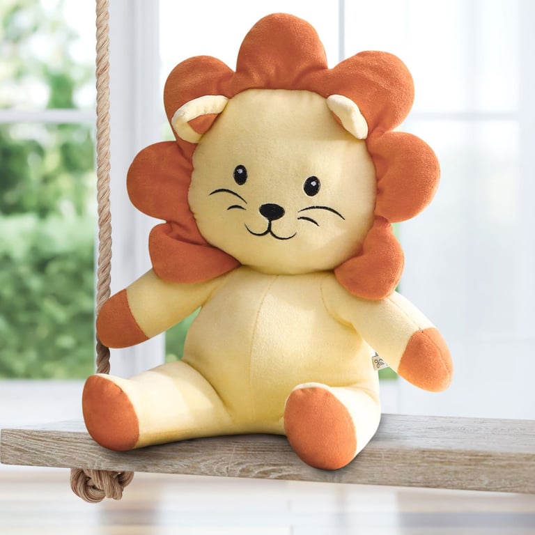 Bichinho de Pelúcia Amiguinhos Safári Leão 45cm