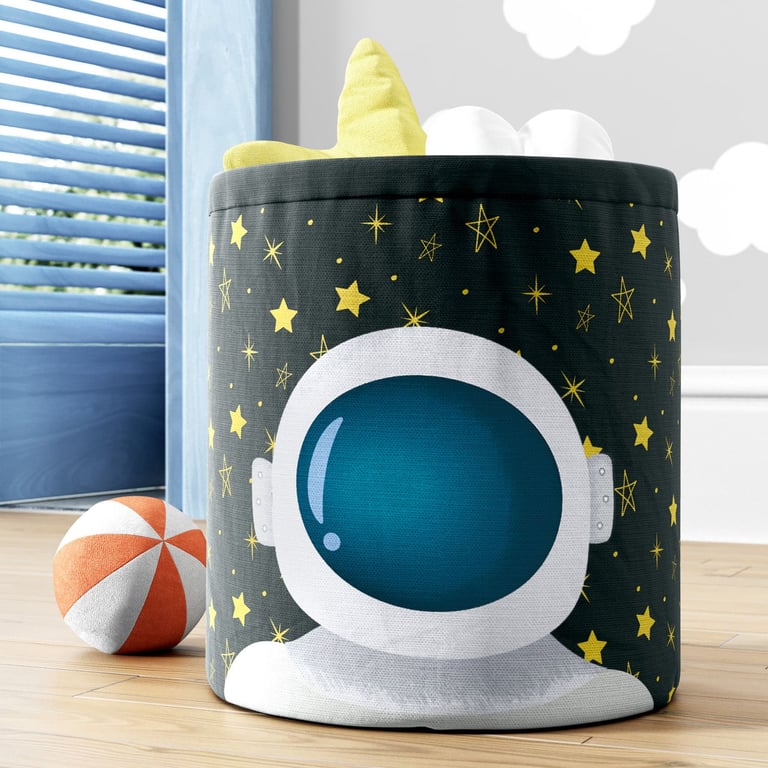Cestos Organizadores para Brinquedos Astronauta — vista alternativa
