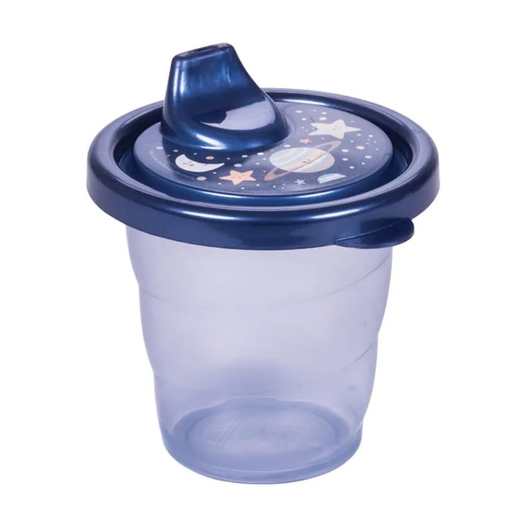 Copo Estrelas e Planetas Azul 200ml
