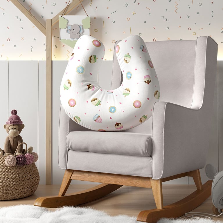 Almofada Amamentação Docinho Colorido — vista alternativa