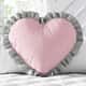 Quarto de Bebê Completo Trança Nuvem Coração Rosa 16 Peças - imagem 2
