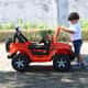 Carro Elétrico Infantil Jeep Wrangler Laranja - imagem 3