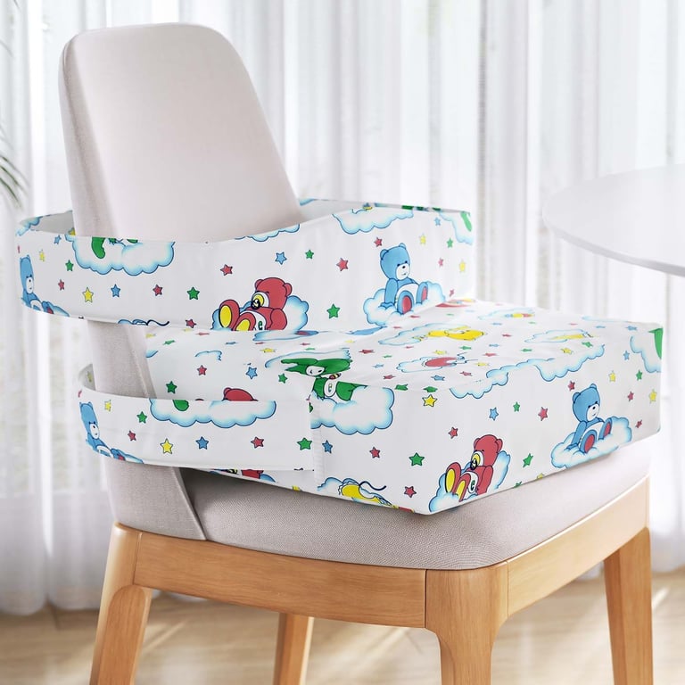 Assento de Elevação Alimentação com Cinto Ursinhos nas Nuvens