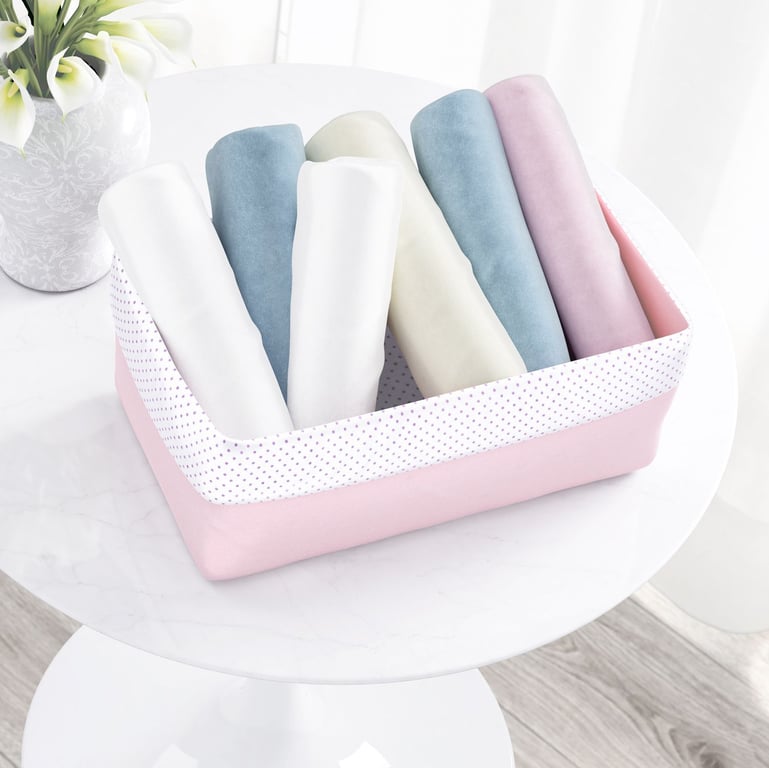 Cesto Organizador Floral Monet 36cm