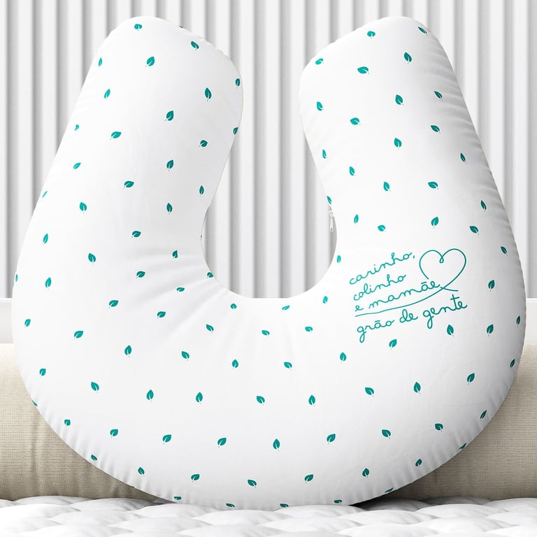 Almofada Amamentação Carinho, Colinho e Mamãe