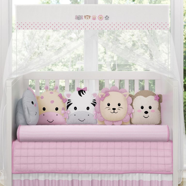 Kit Berço Amiguinhos Safári