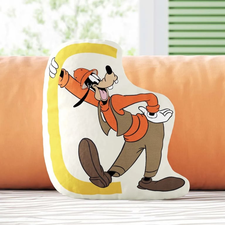 Almofada Pateta Safári Letra C 20cm — vista alternativa