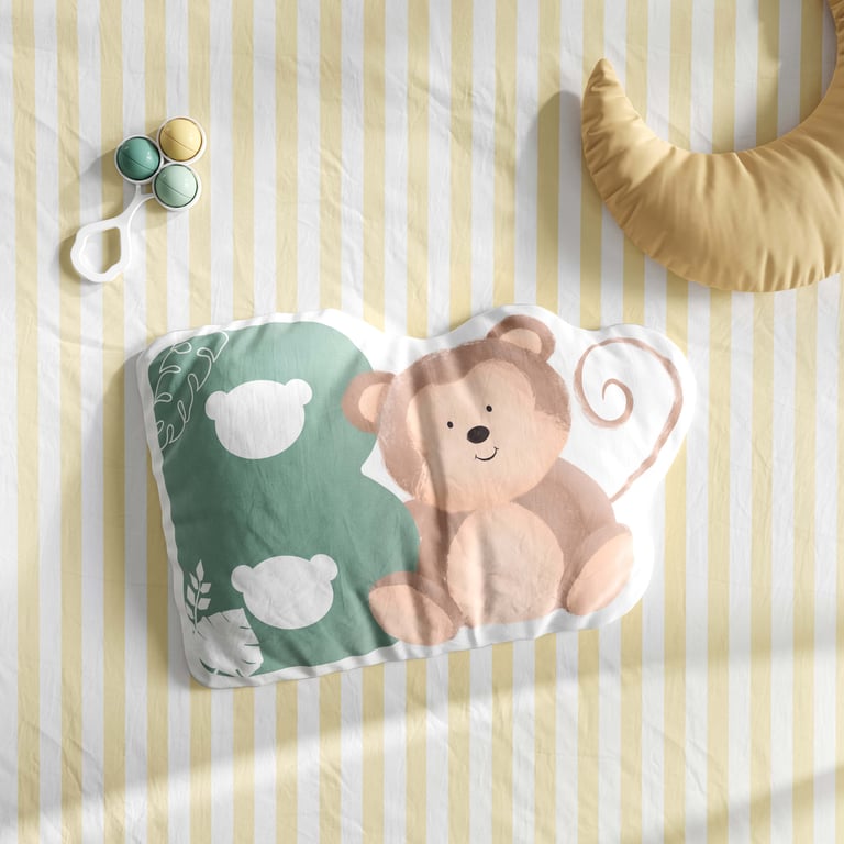 Almofada Safári Aquarela Letras de A a Z