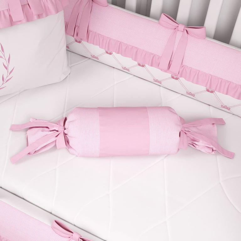 Almofada Apoio Bala Ursinho Clássico Marinho 60cm