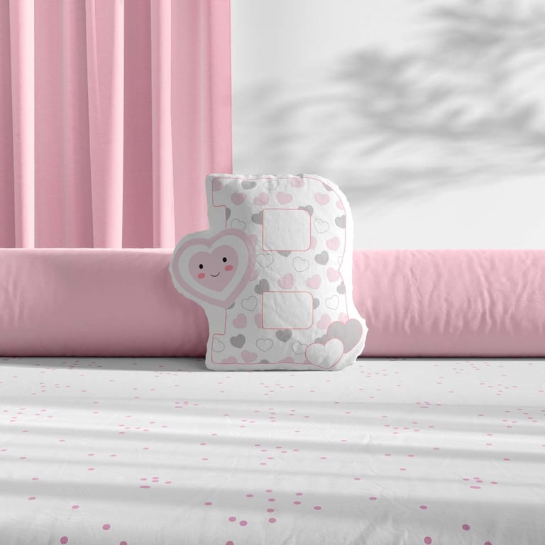 Almofada Amor da Mamãe Letras de A a Z — vista alternativa