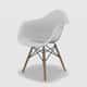Cadeira Eames Arm Branco - imagem 2