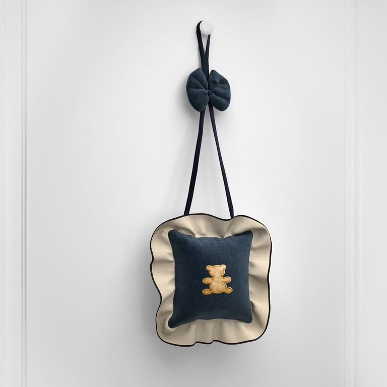 Medalhão Maternidade Realeza Marinho Premium