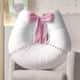 Almofada Amamentação Pompom e Poá Rosa - imagem 2
