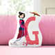 Almofadas Princesas Alfabeto G - imagem 1
