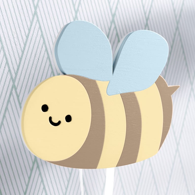 Cabideiro de Parede Abelhinha Arca dos Bichinhos