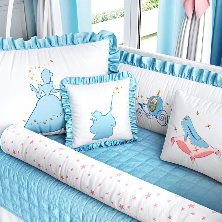 Kit Berço Princesa Cinderela