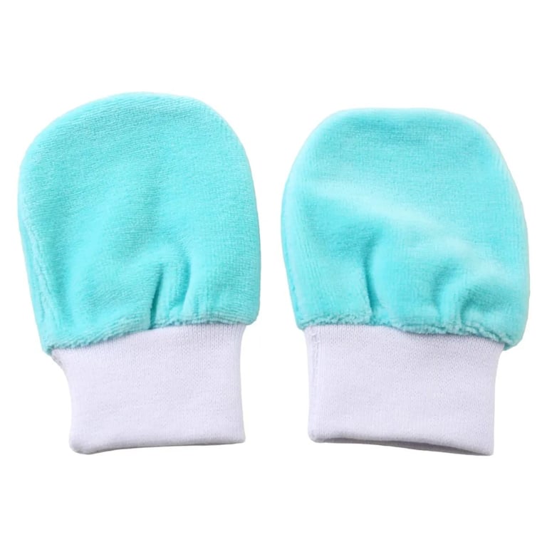 Luva Puff Bebê Chutinho Plush Liso Vermelho